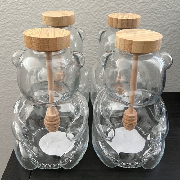 Target Kitchen New Target Bullseye Playground Glass Honey Bear Jars